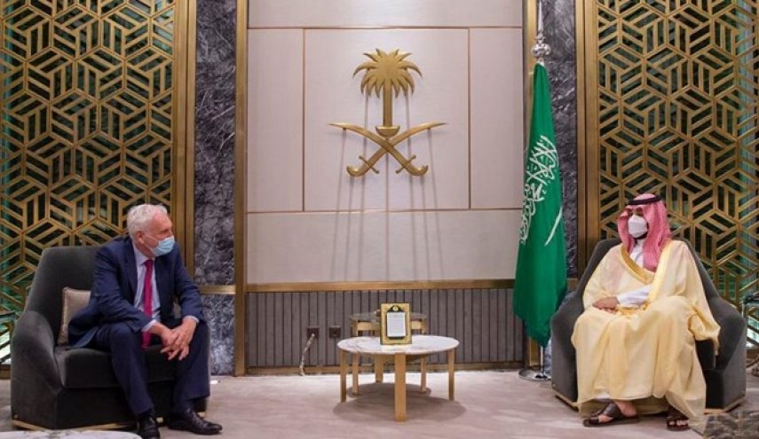 دیدار فرستاده نخست‌وزیر انگلیس با محمد بن سلمان
