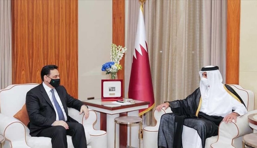 حمایت امیر قطر از منافع ملی لبنان