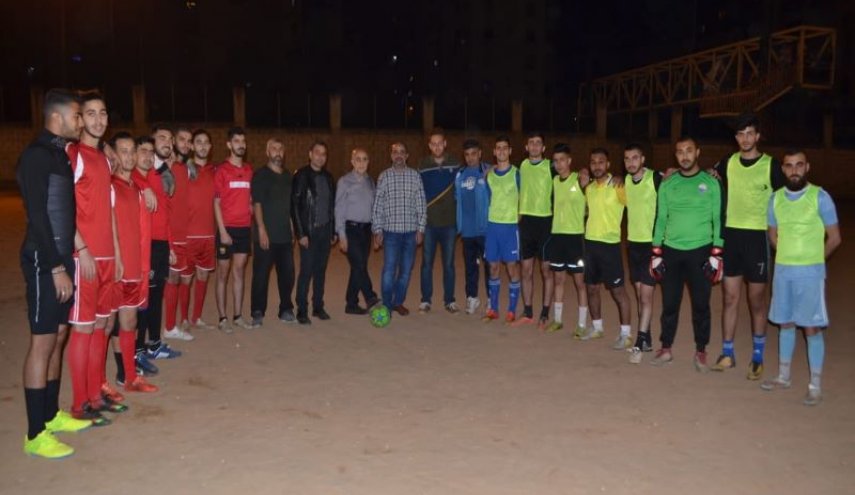 افتتاح الدورة الرياضية الرمضانية في مدينة طرابلس