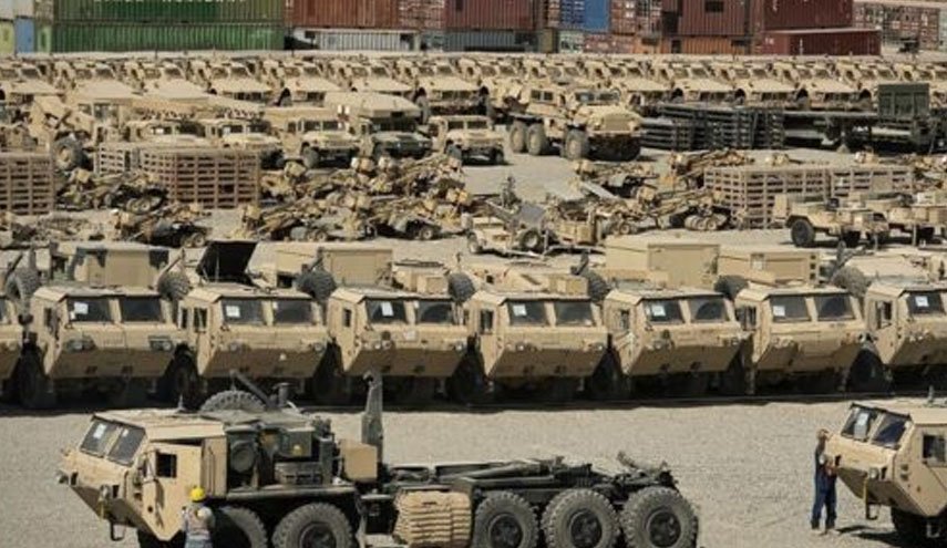 اقدام آمریکا به انهدام تجهیزات نظامی،به رغم نیاز ارتش افغانستان برای مقابله با تروریست ها