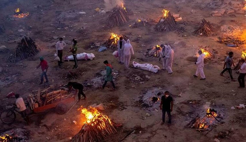 گزارش رادیو فرانسه از تحریم های دولت بایدن که به فاجعه مرگبار کرونا در هند منحر شد