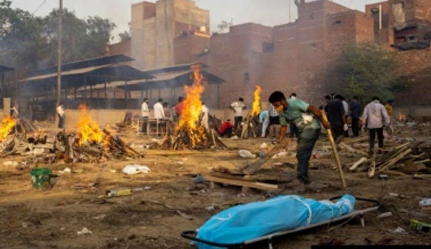 کرونا | بحران خاکسپاری گروهی اجساد سوزانده‌شده در هند + تصاویر