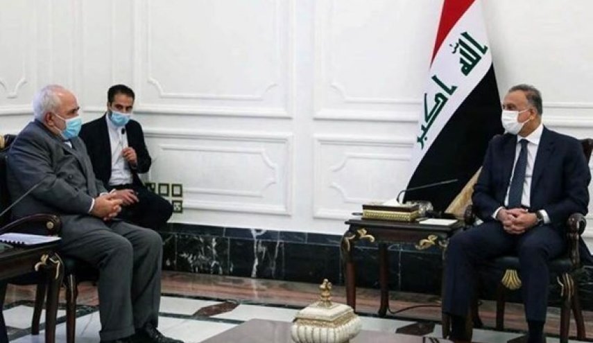 الکاظمی در دیدار با ظریف: ایران شریک راهبردی عراق است
