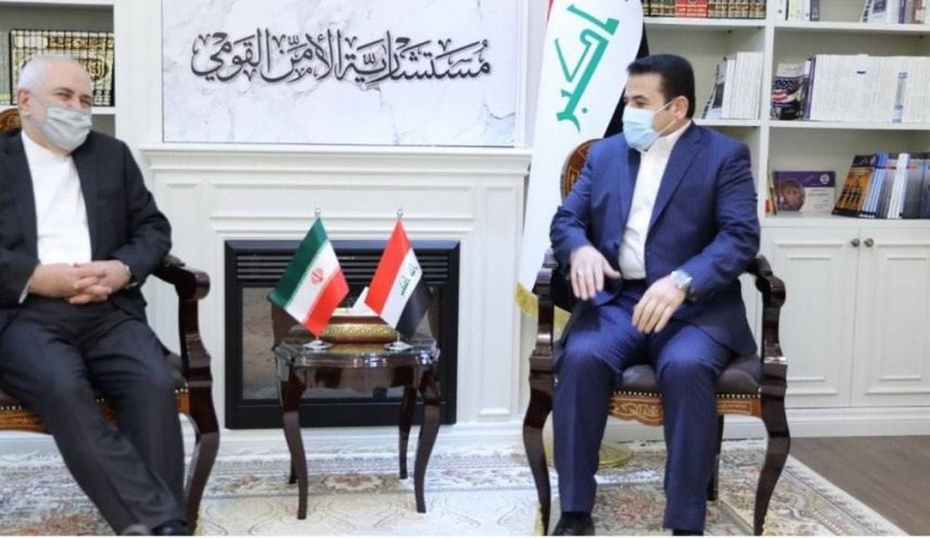 ظریف با مشاور امنیت ملی عراق دیدار کرد
