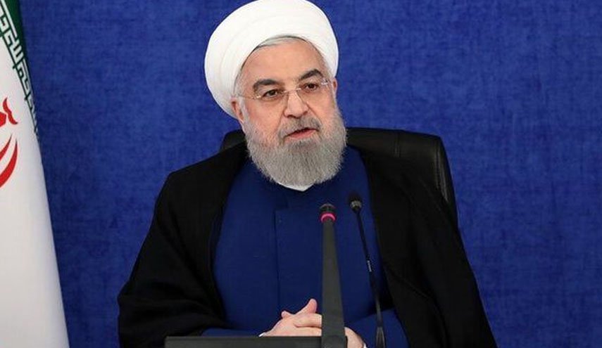 روحانی: به مردم اعلام می‌کنم تحریم شکسته شده است/ صهیونیست‌ها و ارتجاع منطقه با وعده به زانو درآوردن ایران از طریق کاستن قیمت نفت، سر آمریکا را در برجام کلاه گذاشتند /روز قدس ۱۴۰۰ روز عزای صهیونیست‌‌ها است