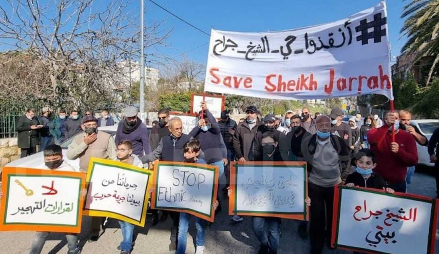 دادگاه صهیونیست‌ها حکم به خالی کردن منازل فلسطینی‌ها در شیخ جراح داد
