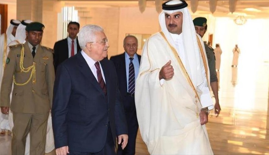 أمير قطر يؤكد لعباس موقف بلاده الثابت والداعم للشعب الفلسطيني