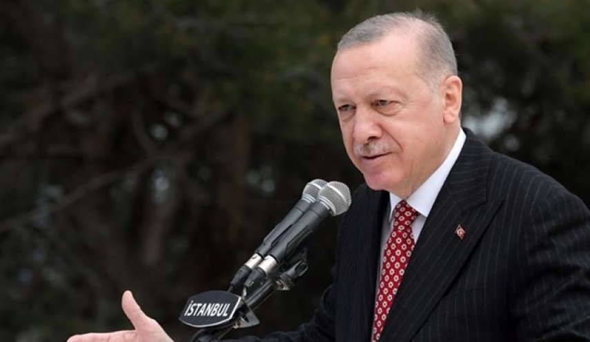 اردوغان: از حق فلسطین در دفاع از قدس برابر تروریسم اسرائیل دفاع می‌کنم
