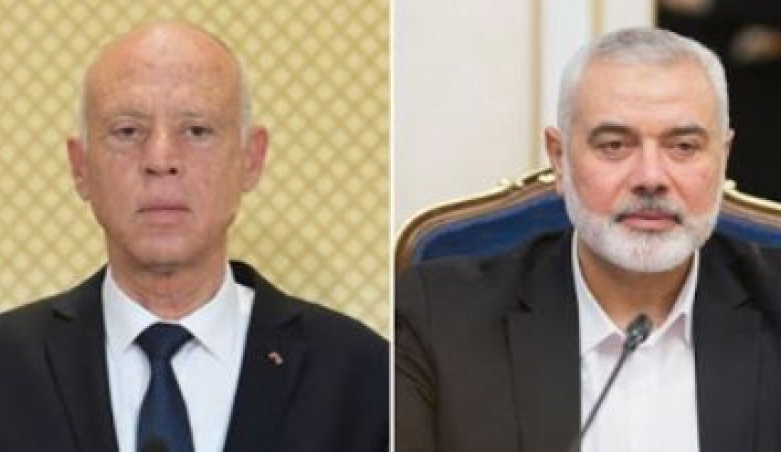 تماس تلفنی رئیس‎‌جمهور تونس و هنیه؛ تأکید بر حقوق ملت فلسطین
