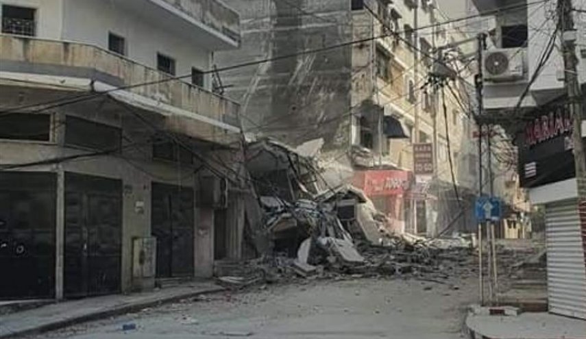 تخریب یک ساختمان و دو بانک در دور تازه تجاوزات رژیم اشغالگر علیه غزه
