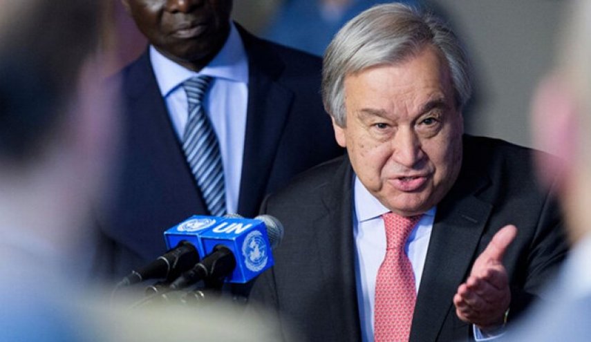 دبیرکل سازمان ملل خواستار توقف درگیری‌ در فلسطین اشغالی شد
