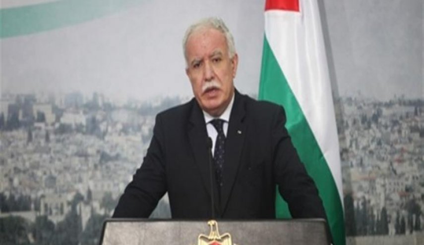 وزير خارجية فلسطين يطالب بتشكيل جبهة دولية تتصدى لجرائم الصهاينة