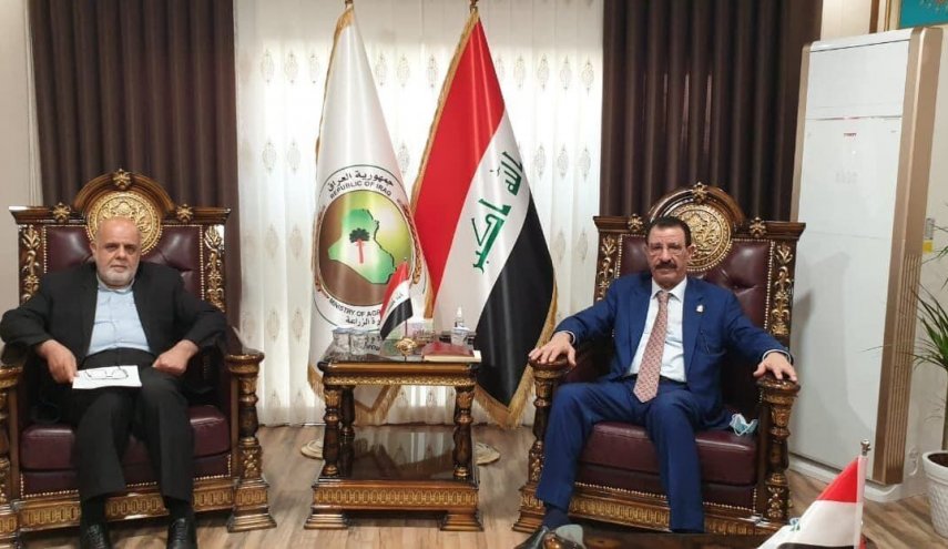مسجدي يبحث مع وزير الزراعة العراقي سبل تطوير التعاون بين البلدين