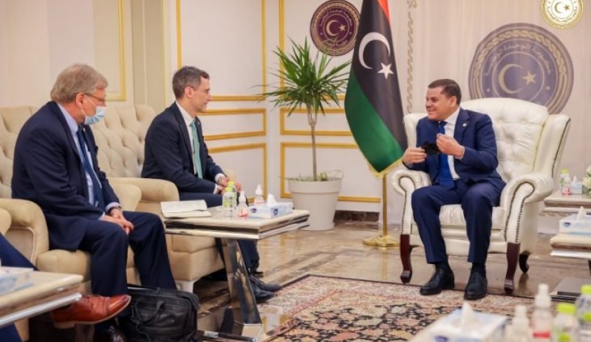 الليبي عبد الحميد الدبيبة يلتقي مساعد وزير الخارجية الأمريكي 