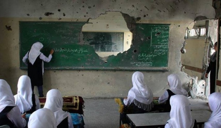 46 مدرسة حكومية تضررت نتيجة العدوان على غزة