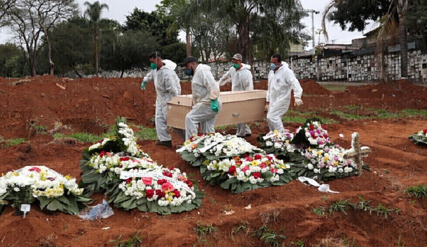 البرازيل تسجل أكثر من 82 ألف إصابة و2403 وفيات بكورونا