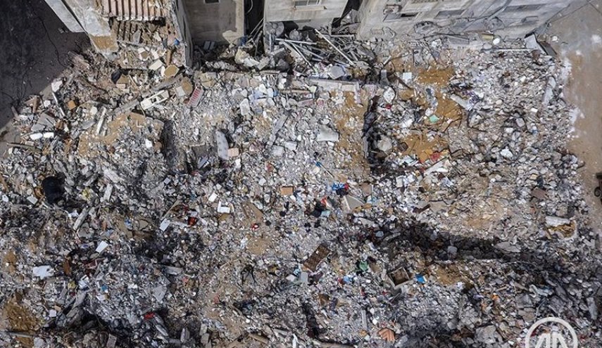 تصاویر هوایی از حجم خرابی‌های ناشی از حملات اسرائیل به غزه