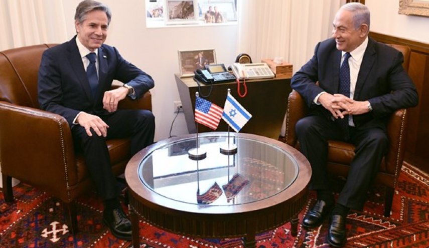 دیدار وزیر خارجه آمریکا با نخست‌وزیر رژیم صهیونیستی/ رایزنی بلینکن و نتانیاهو پیرامون پرونده هسته ای ایران