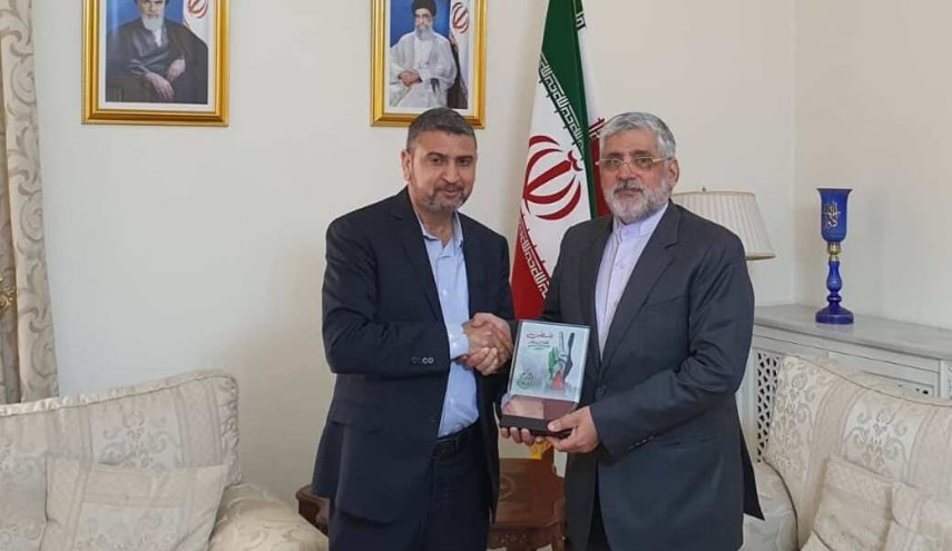 سخنگوی رسمی حماس با سفیر ایران در تونس دیدار کرد