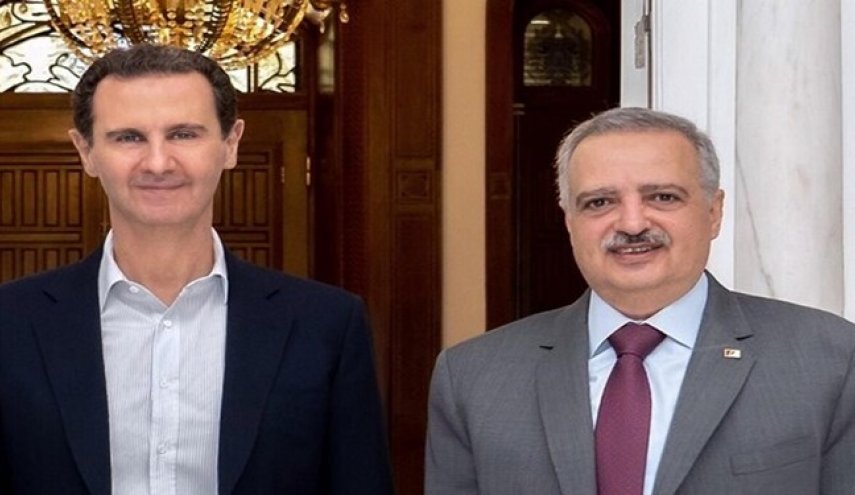 رئیس حزب دموکراتیک لبنان با بشار اسد دیدار کرد
