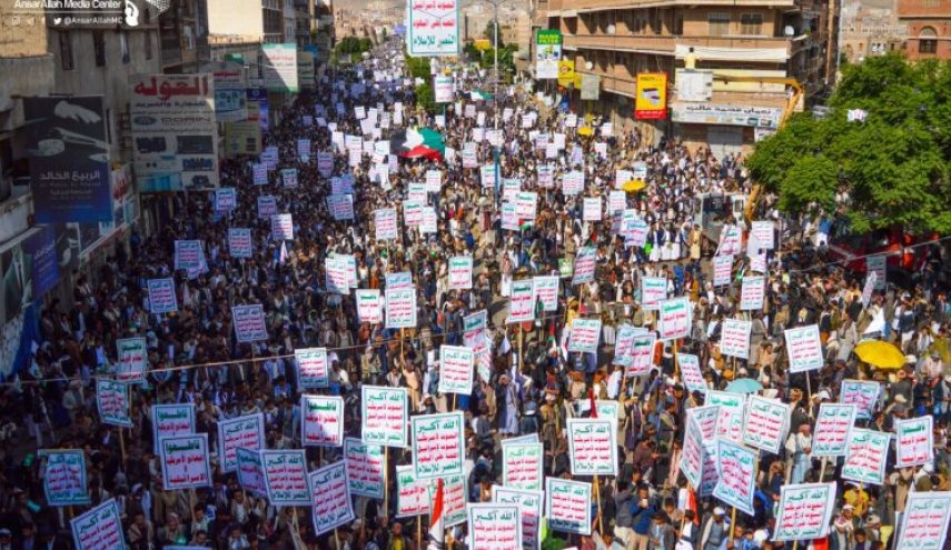  مسيرة حاشدة في مدينة صعدة اليمنية بمناسبة ذكرى 