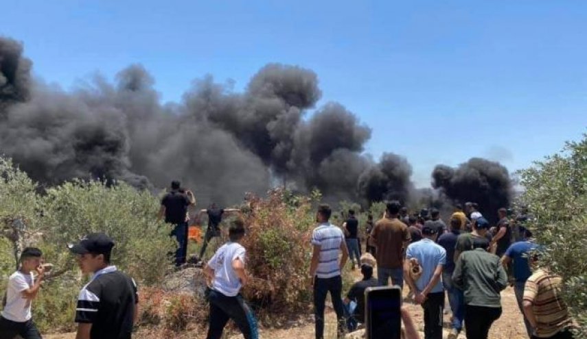 20 إصابة إحداها خطيرة بمواجهات مع الاحتلال جنوب نابلس