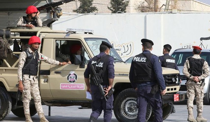 حمله مسلحانه به نیروهای امنیتی اردن 