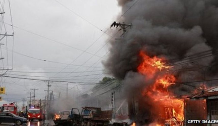 قتيلان في انفجار شرقي الفلبين
