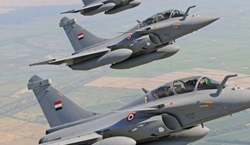 تحرک نیروی هوایی مصر همزمان بر آغاز «راهپیمایی پرچم» صهیونیستها