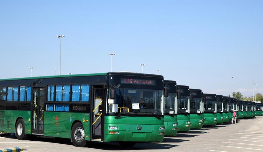 الحكومة السورية توافق على استيراد 500 حافلة للنقل الداخلي