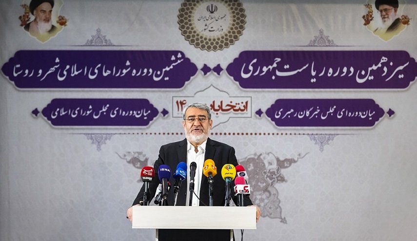 وزير الداخلية الايراني: يجب صيانة اراء الشعب المعبرة عن ارادته