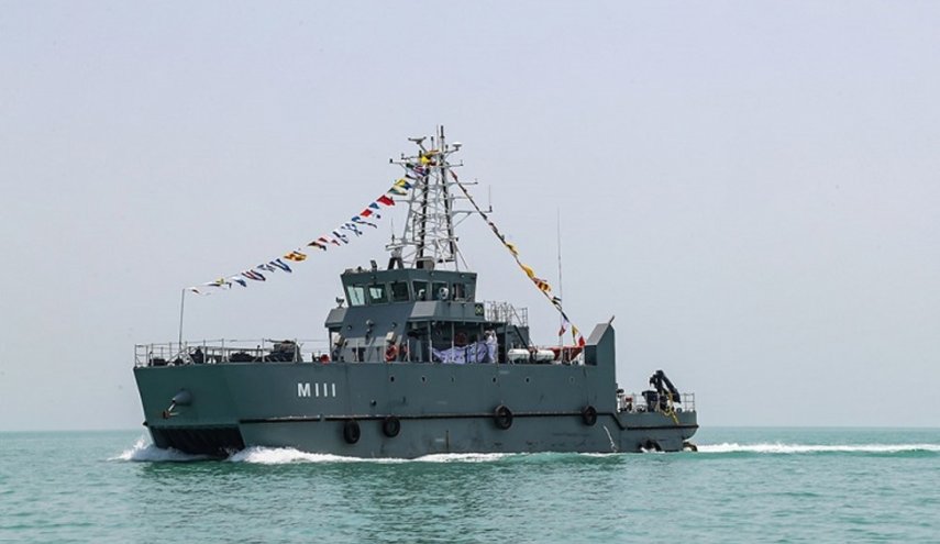 امیر سیاری: مأموریت ناو مین شکار «شاهین» پاک‌سازی دریاهای تحت حاکمیت ایران از مین‌هاست