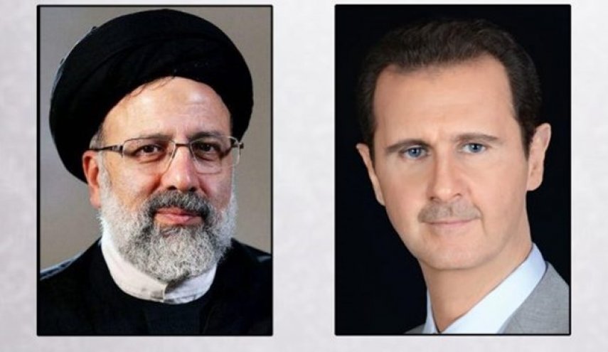 بشار اسد پیروزی آیت الله رئیسی را تبریک گفت