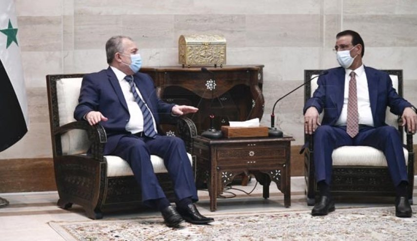 عرنوس ووزير الزراعة العراقي يبحثا سبل التعاون بين البلدين