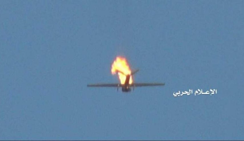 القوات اليمنية تسقط طائرة تجسس أمريكية في أجواء مأرب