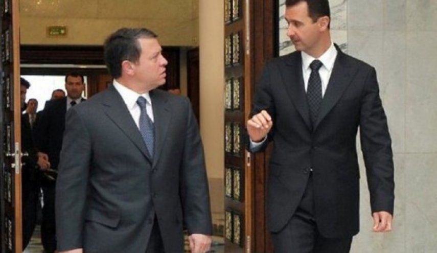 ملك الأردن على تواصل مباشر مع الرئيس الأسد وهذا ما يجهز له