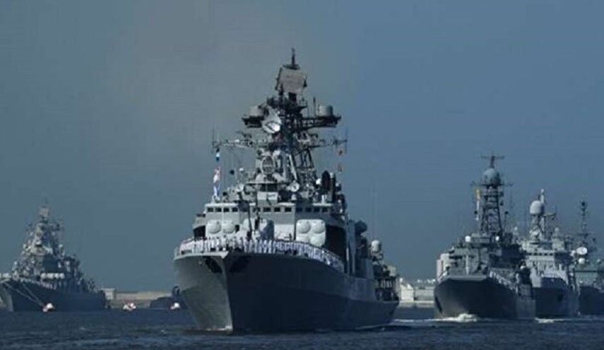 رزمایش دریایی روسیه در اقیانوس آرام آغاز شد