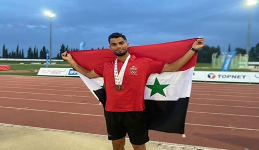 برونزيتان لسوريا في البطولة العربية لألعاب القوى