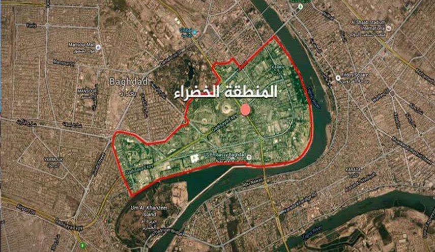 اغلاق مداخل المنطقة الخضراء وسط بغداد