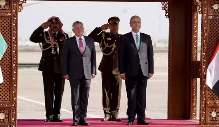 نشست سه‌جانبه سران عراق،مصر و اردن؛ شاه اردن وارد بغداد شد