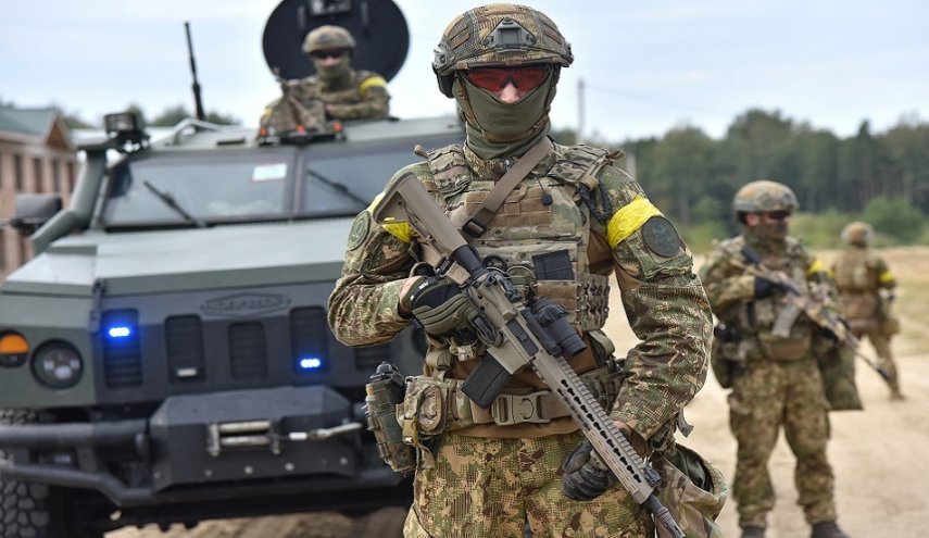 مناورات عسكرية أوكرانية أمريكية مشتركة في البحر الأسود