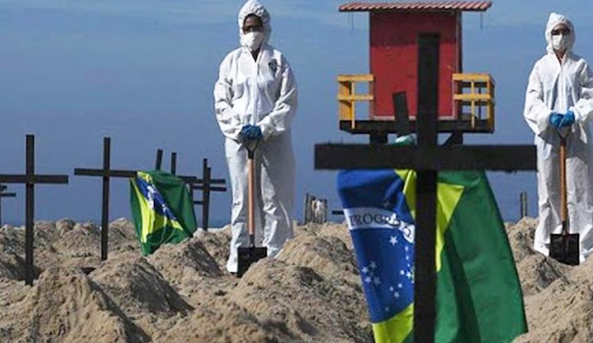 تسجيل 2081 وفاة جديدة بفيروس كورونا في البرازيل