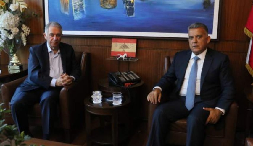 مدير الامن اللبناني يلتقي بالسفير الفلسطيني 