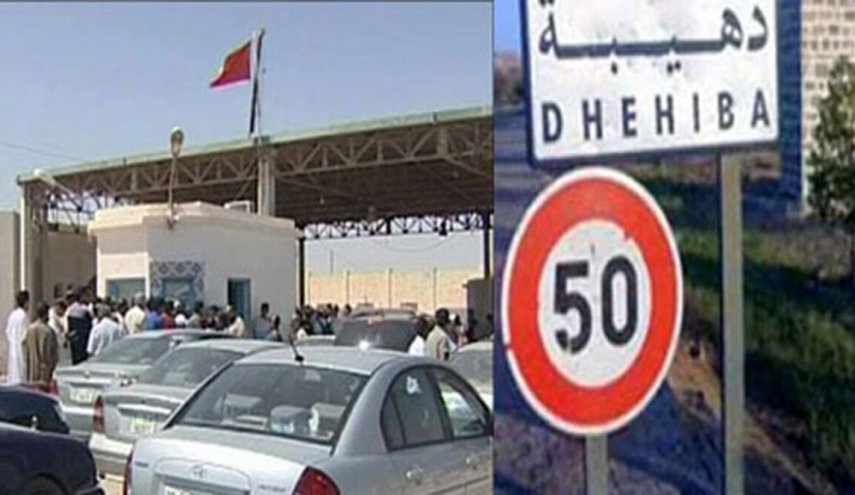 اغلاق معبر حدودي بين تونس وليبيا بسبب كورونا