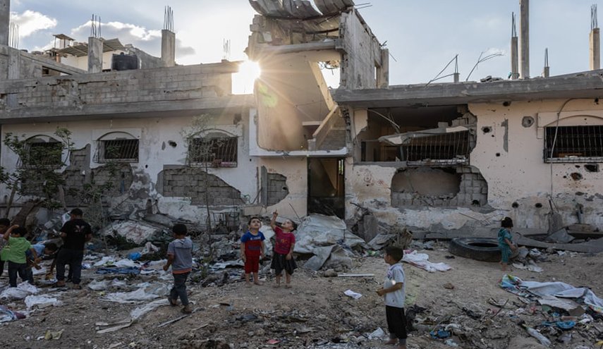 91 بالمئة من أطفال غزة يعانون صدمات نفسية 
