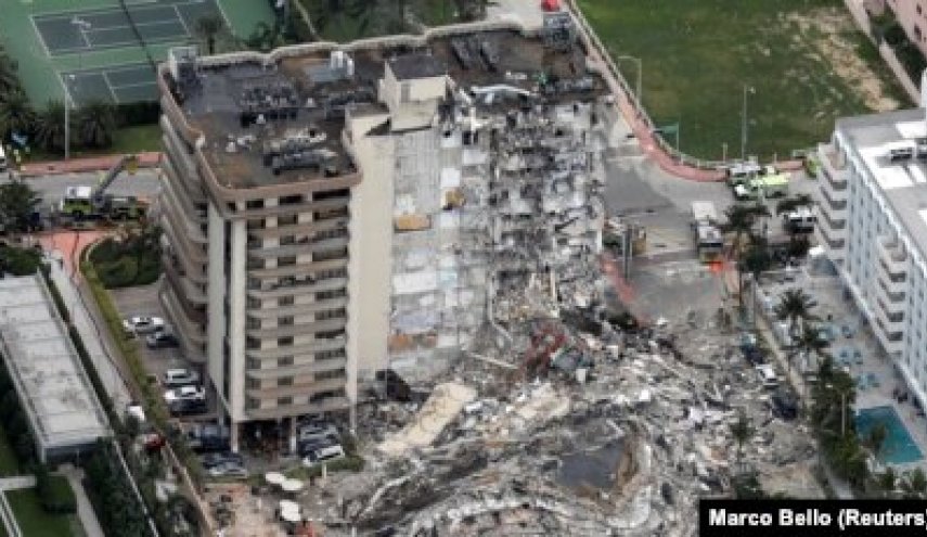 ارتفاع حصيلة انهيار مبنى بفلوريدا إلى 22 قتيلا وصدور قرار بهدمه