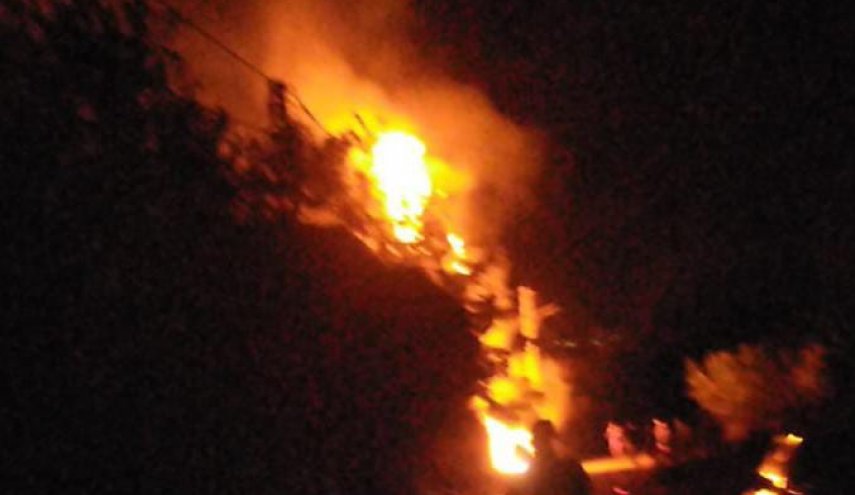 حريقان في خيم للنازحين في ببنين والحمرة شمالي لبنان