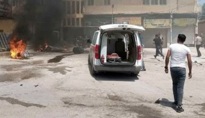 سورية..إصابة مدنيين بانفجار دراجة نارية بريف الحسكة

