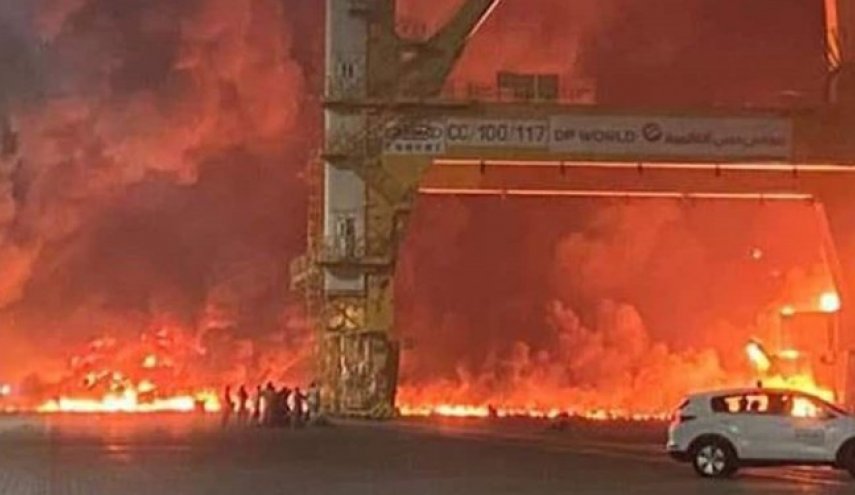 روایت رسمی امارات از انفجار در بندر «جبل علی» دبی