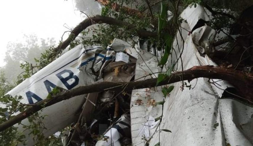 سقوط ضحايا اثر سقوط طائرة خاصة في احد احراج منطقة غوسطا